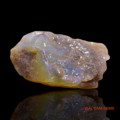 Natural Untreated Fire Opal Loose Gemstone Fancy Rough From Australia 21.00 Cts 29x17x8 mm RD-624