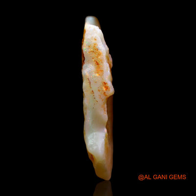 15.00 Cts Natural Australian Fire Opal Fancy Rough Loose Gemstone For Jewelry 29x22x4 mm RD-626