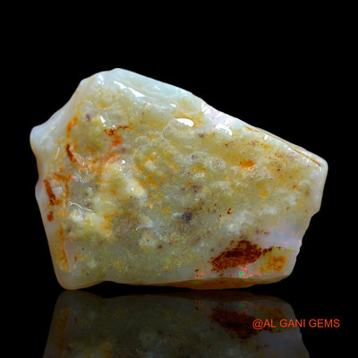 15.00 Cts Natural Australian Fire Opal Fancy Rough Loose Gemstone For Jewelry 29x22x4 mm RD-626