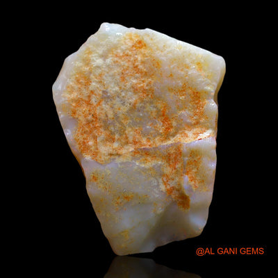 15.00 Cts Natural Australian Fire Opal Fancy Rough Loose Gemstone For Jewelry 29x22x4 mm RD-626