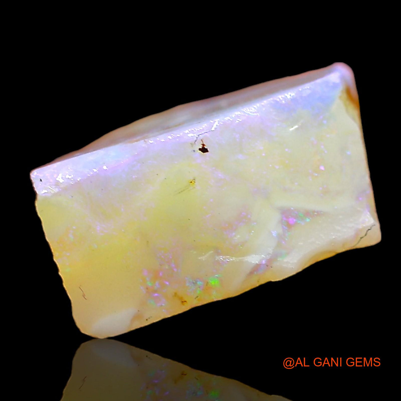 6.00 Cts Natural Australian Fire Opal Loose Gemstone Fancy Rough 12x11x6 mm RD-62