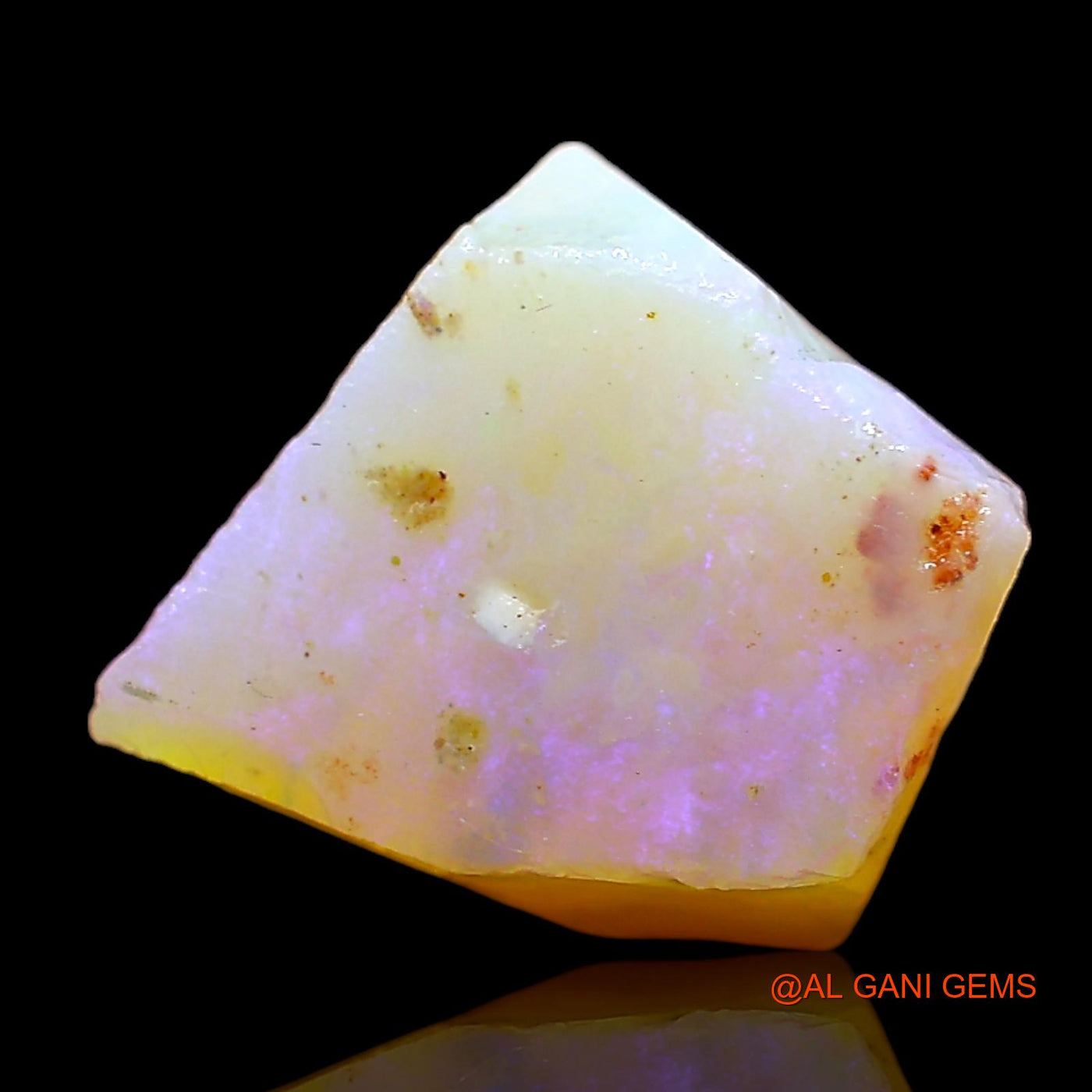 6.00 Cts Natural Australian Fire Opal Loose Gemstone Fancy Rough 12x11x6 mm RD-62