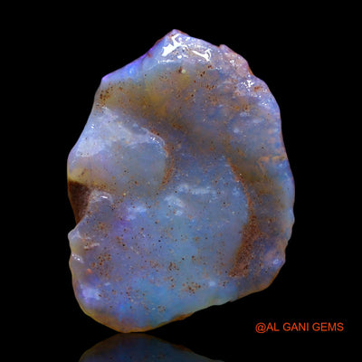 16.00 Cts Natural Australian Fire Opal Loose Gemstone Fancy Rough 28x21x5 mm RD-630