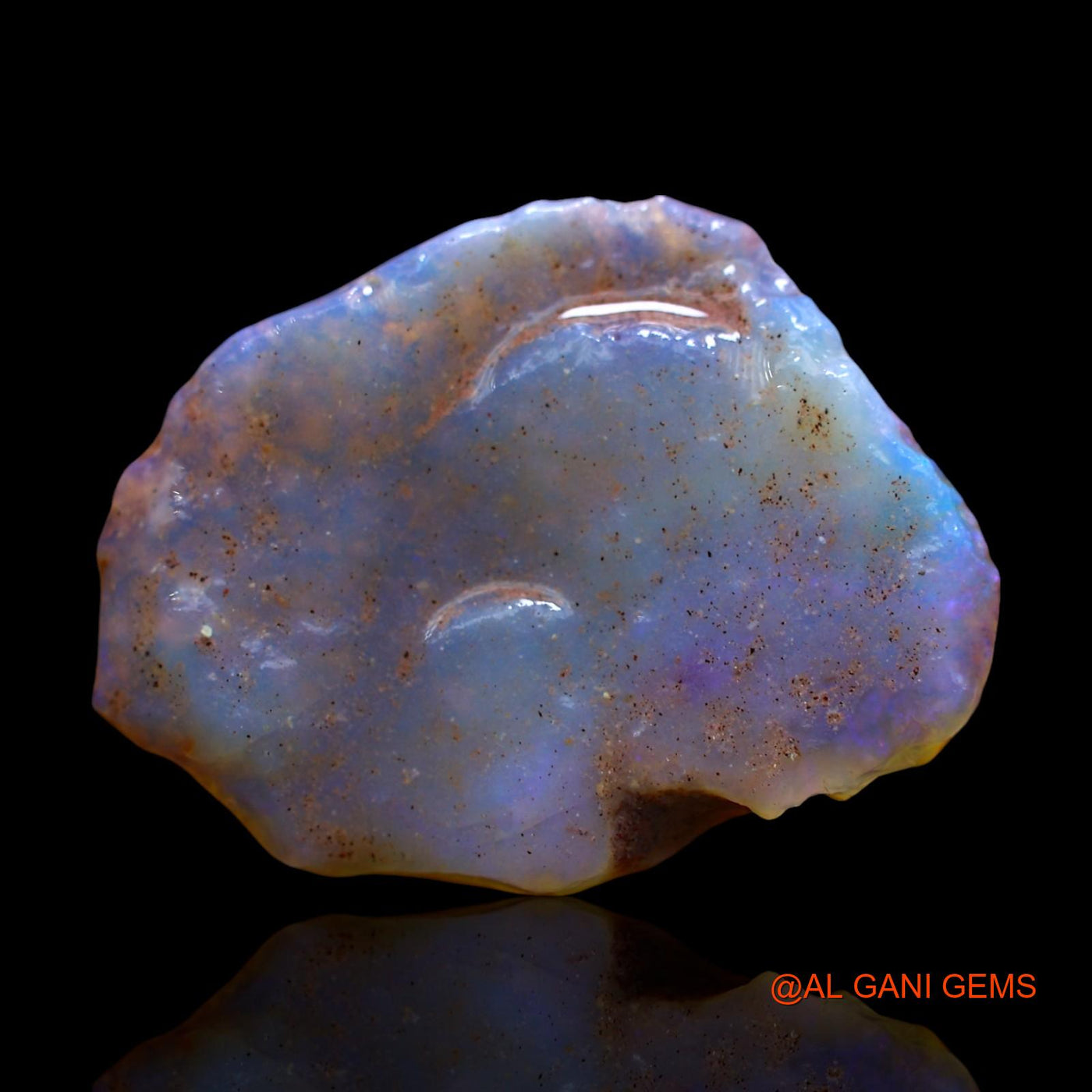 16.00 Cts Natural Australian Fire Opal Loose Gemstone Fancy Rough 28x21x5 mm RD-630