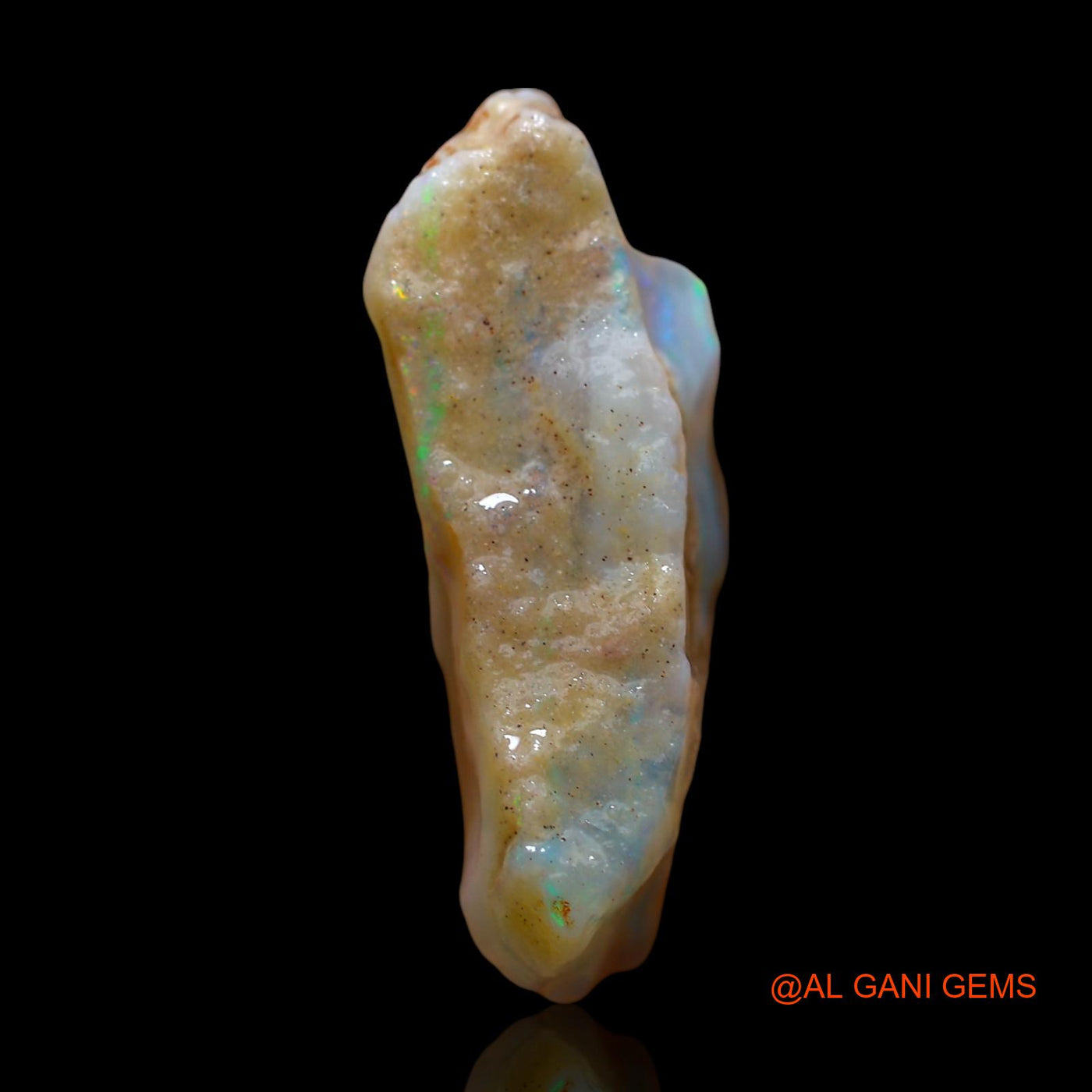 18.00 Cts Natural Australian Fire Opal Loose Gemstone Fancy Rough 26x18x9 mm RD-637