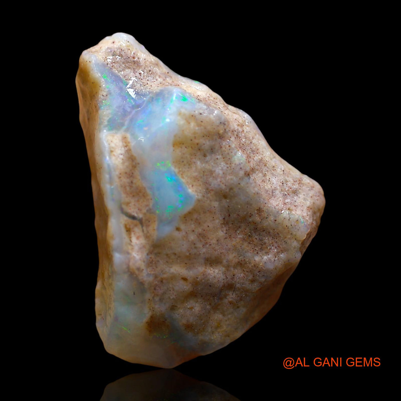 18.00 Cts Natural Australian Fire Opal Loose Gemstone Fancy Rough 26x18x9 mm RD-637