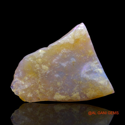 12.00 Cts Natural Australian Fire Opal Fancy Rough Loose Gemstone For Jewelry 25x21x4 mm RD-638