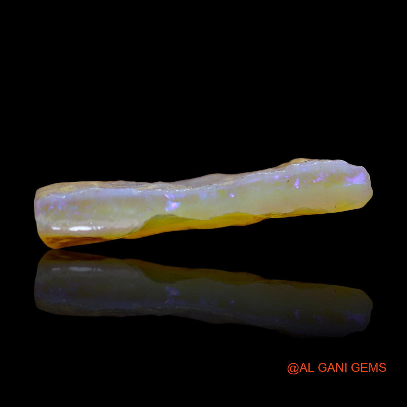 12.00 Cts Natural Australian Fire Opal Fancy Rough Loose Gemstone For Jewelry 25x21x4 mm RD-638