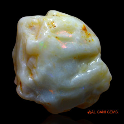 33.00 Cts Unheated Australian Fire Opal Loose Gemstone Fancy Rough Natural 23x23x3 mm RD-639