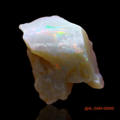 Natural Untreated Fire Opal Loose Gemstone Fancy Rough From Australia 4.00 Cts 12x10x5 mm RD-63