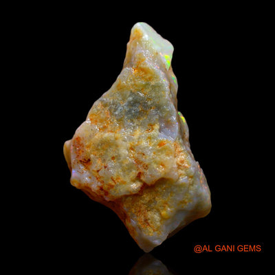 13.00 Cts Natural Australian Fire Opal Loose Gemstone Fancy Rough 26x17x6 mm RD-640