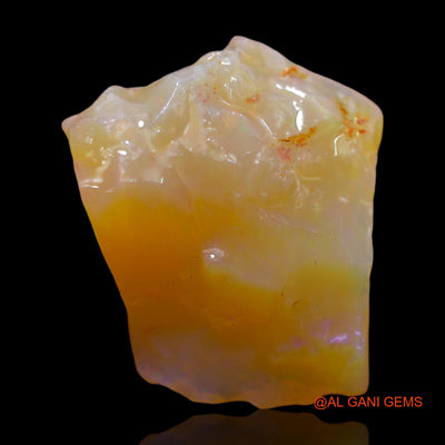 30.00 Cts Natural Australian Fire Opal Loose Gemstone Fancy Rough 24x21x12 mm RD-642