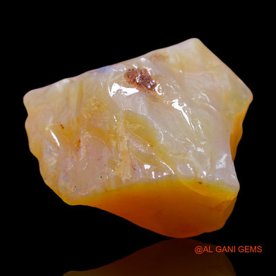 30.00 Cts Natural Australian Fire Opal Loose Gemstone Fancy Rough 24x21x12 mm RD-642