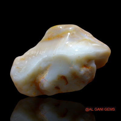 22.00 Cts Natural Australian Fire Opal Loose Gemstone Fancy Rough 28x19x10 mm RD-643