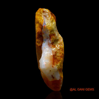20.00 Cts Natural Australian Fire Opal Fancy Rough Loose Gemstone For Jewelry 27x19x9 mm RD-644