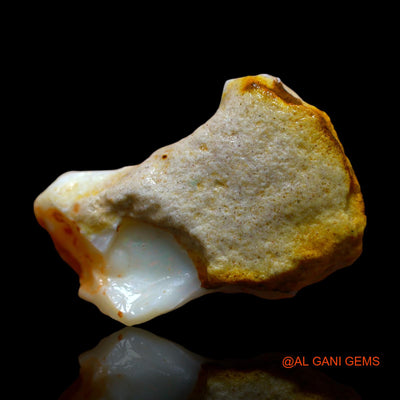 20.00 Cts Natural Australian Fire Opal Fancy Rough Loose Gemstone For Jewelry 27x19x9 mm RD-644