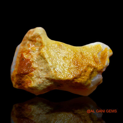 20.00 Cts Natural Australian Fire Opal Fancy Rough Loose Gemstone For Jewelry 27x19x9 mm RD-644