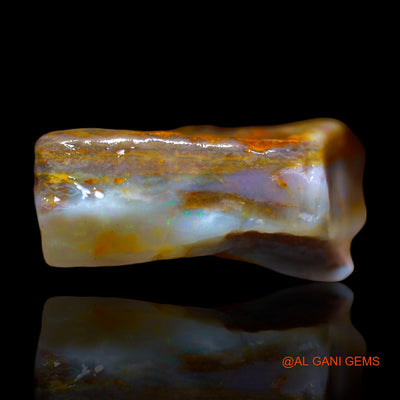 26.00 Cts Natural Australian Fire Opal Loose Gemstone Fancy Rough 27x20x10 mm RD-646