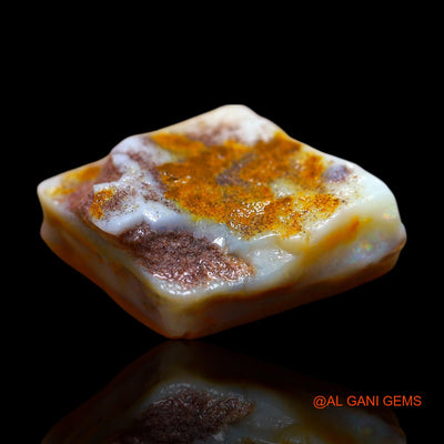 26.00 Cts Natural Australian Fire Opal Loose Gemstone Fancy Rough 27x20x10 mm RD-646