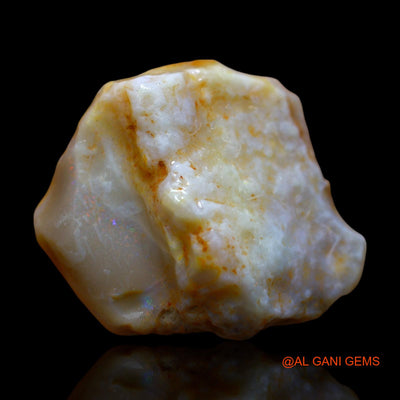 21.00 Cts Natural Australian Fire Opal Loose Gemstone Fancy Rough 25x22x9 mm RD-648