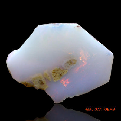 3.00 Cts Natural Australian Fire Opal Loose Gemstone Fancy Rough 15x11x2 mm RD-64