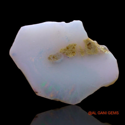 3.00 Cts Natural Australian Fire Opal Loose Gemstone Fancy Rough 15x11x2 mm RD-64