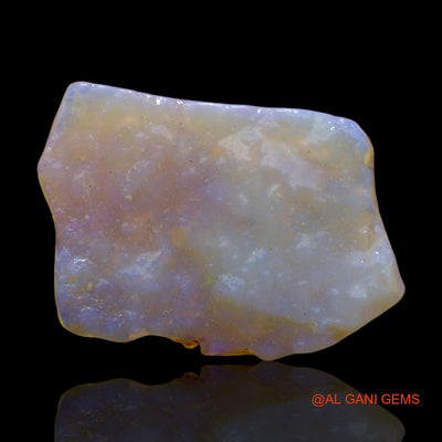 8.00 Cts Unheated Australian Fire Opal Loose Gemstone Fancy Rough Natural 27x17x3 mm RD-651