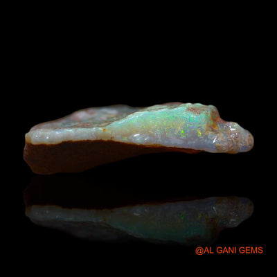 Natural Fire Opal Gemstone 14.00 Cts Loose Fancy Rough From Australia 27x18x6 mm RD-652