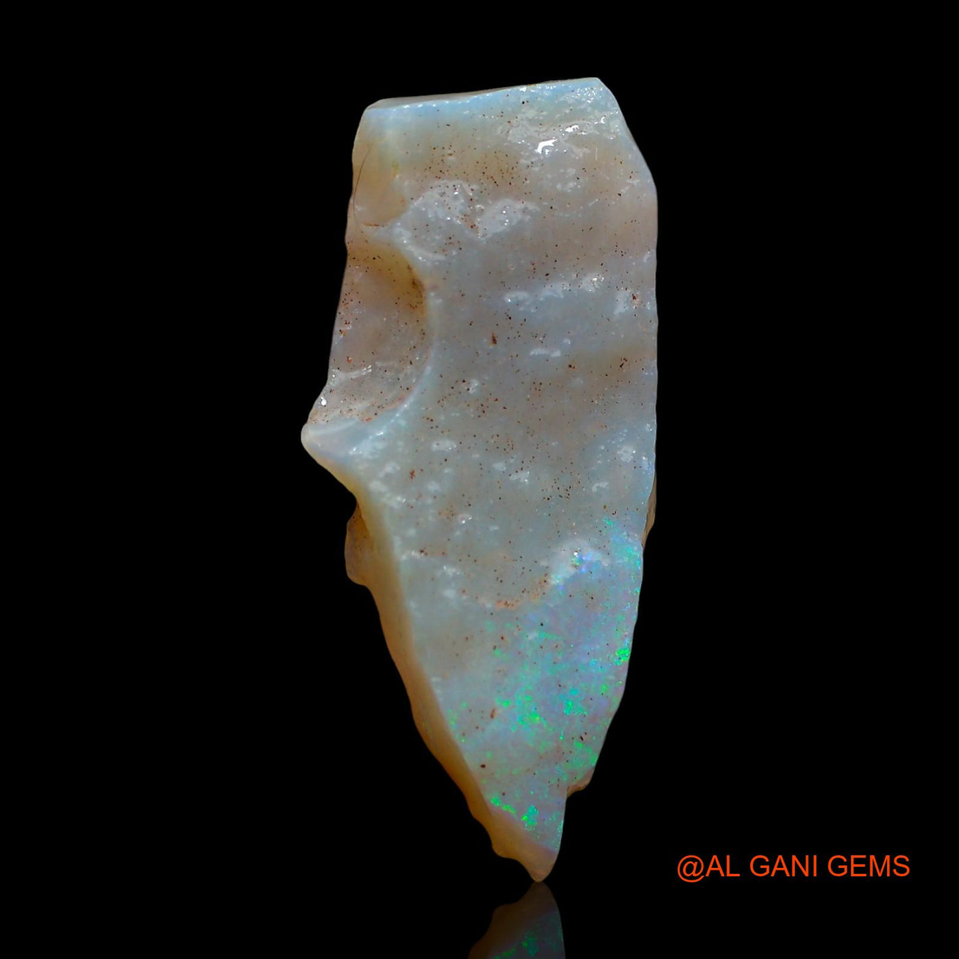 9.00 Cts Natural Australian Fire Opal Loose Gemstone Fancy Rough 30x13x4 mm RD-654