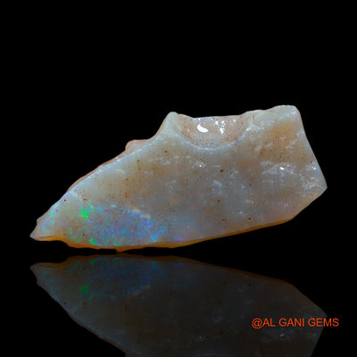 9.00 Cts Natural Australian Fire Opal Loose Gemstone Fancy Rough 30x13x4 mm RD-654