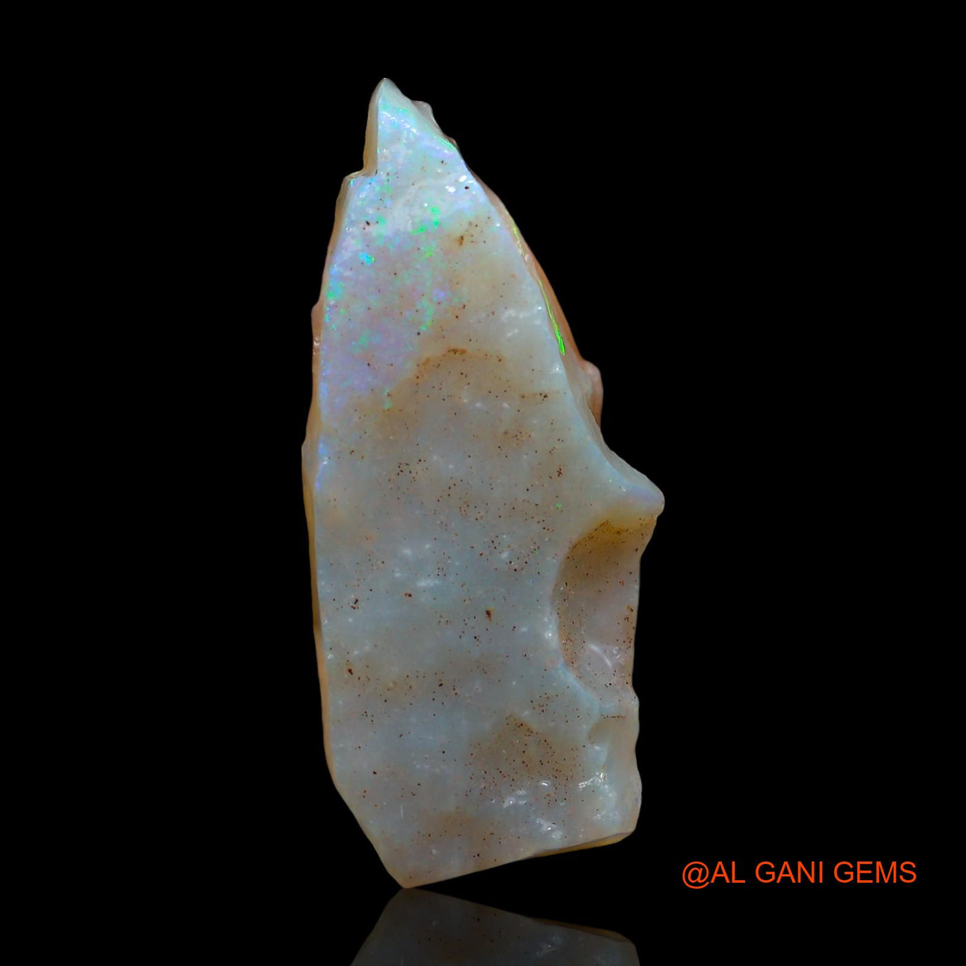 9.00 Cts Natural Australian Fire Opal Loose Gemstone Fancy Rough 30x13x4 mm RD-654