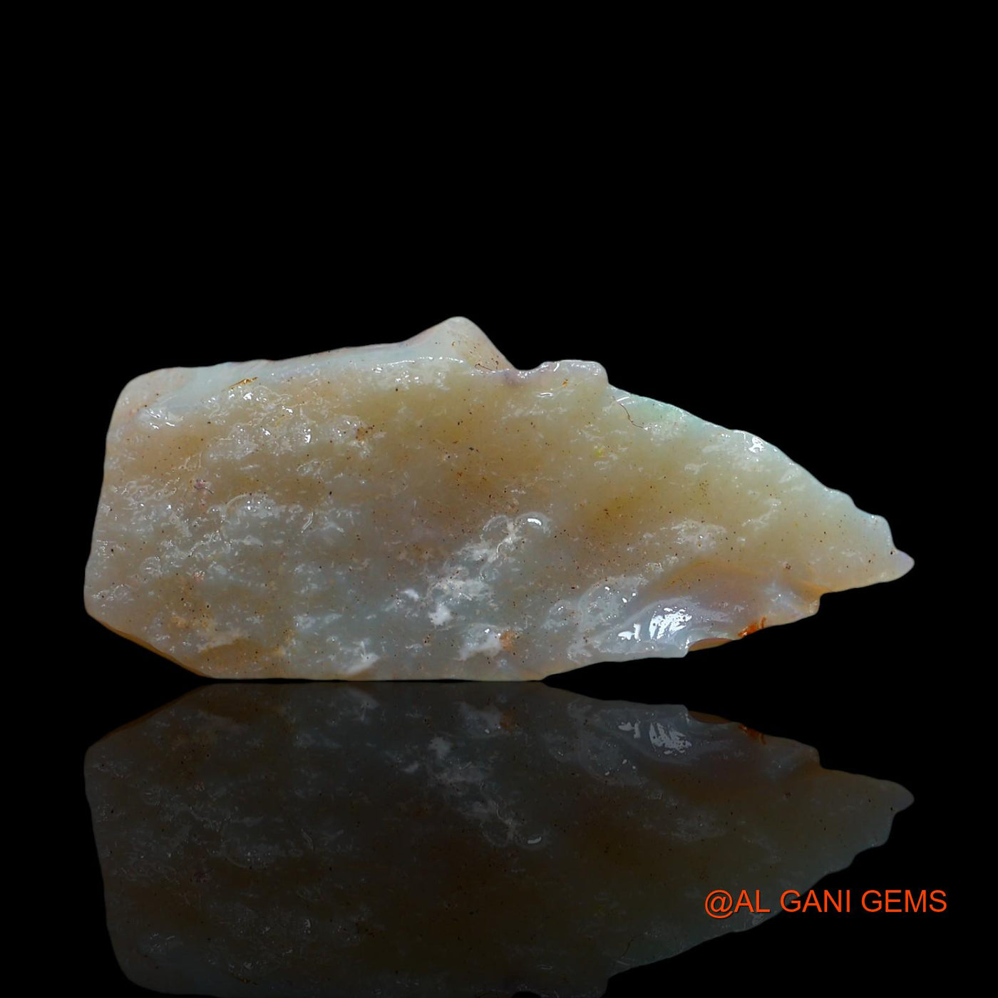 9.00 Cts Natural Australian Fire Opal Loose Gemstone Fancy Rough 30x13x4 mm RD-654