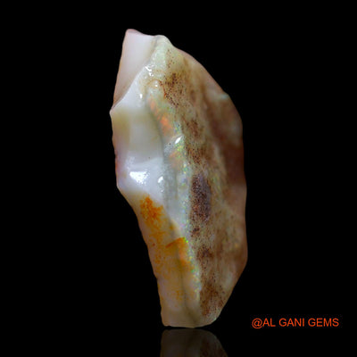 14.00 Cts Natural Australian Fire Opal Loose Gemstone Fancy Rough 22x20x5 mm RD-655