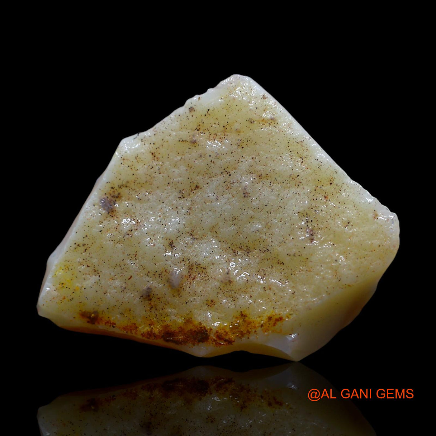 14.00 Cts Natural Australian Fire Opal Loose Gemstone Fancy Rough 22x20x5 mm RD-655