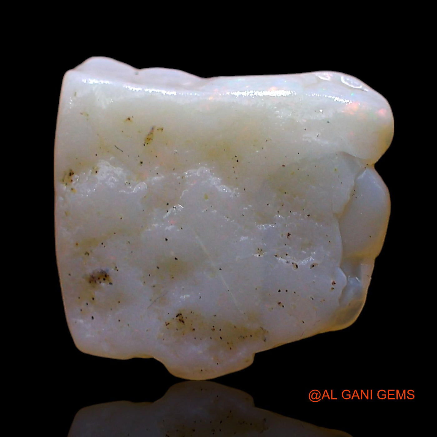 3.00 Cts Natural Australian Fire Opal Loose Gemstone Fancy Rough 13x12x3 mm RD-65