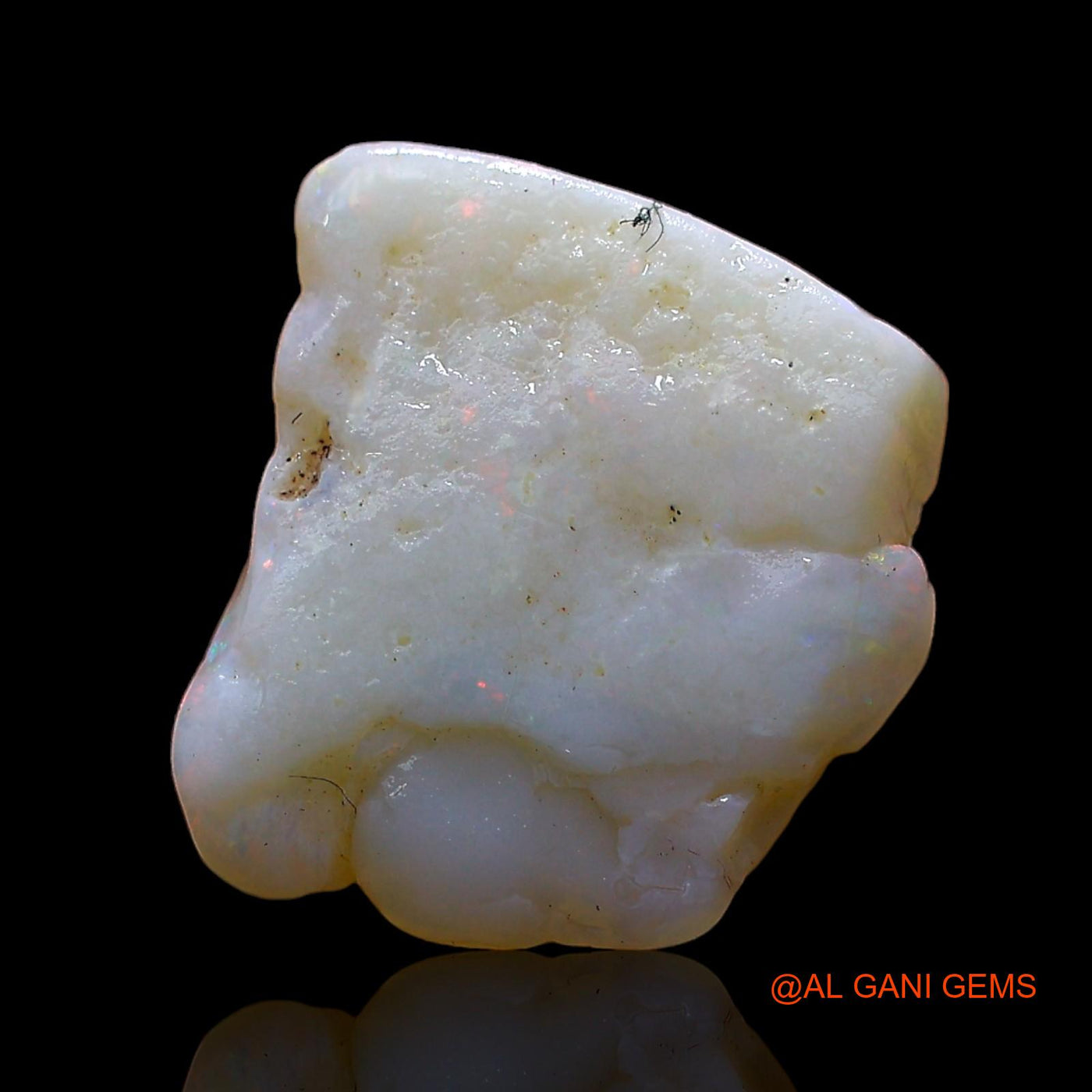 3.00 Cts Natural Australian Fire Opal Loose Gemstone Fancy Rough 13x12x3 mm RD-65