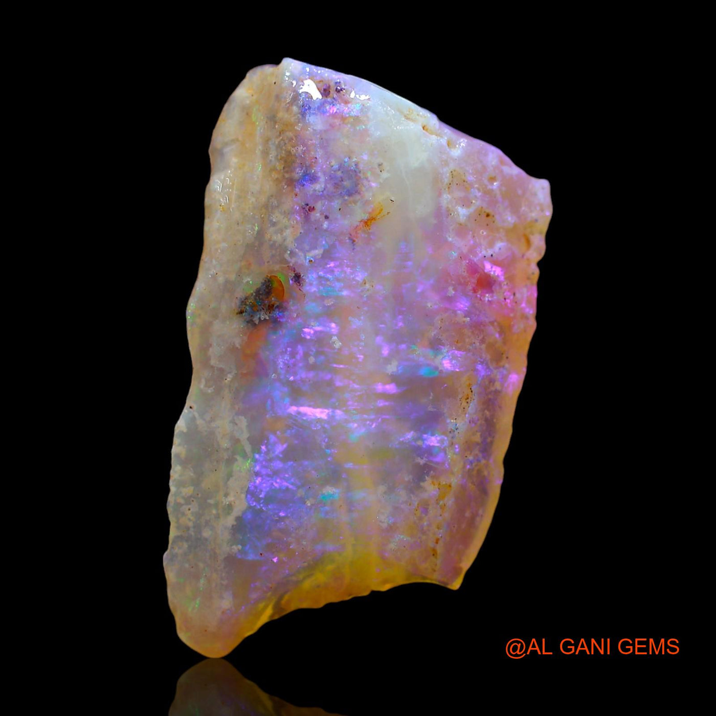10.00 Cts Natural Australian Fire Opal Loose Gemstone Fancy Rough 27x15x4 mm RD-661