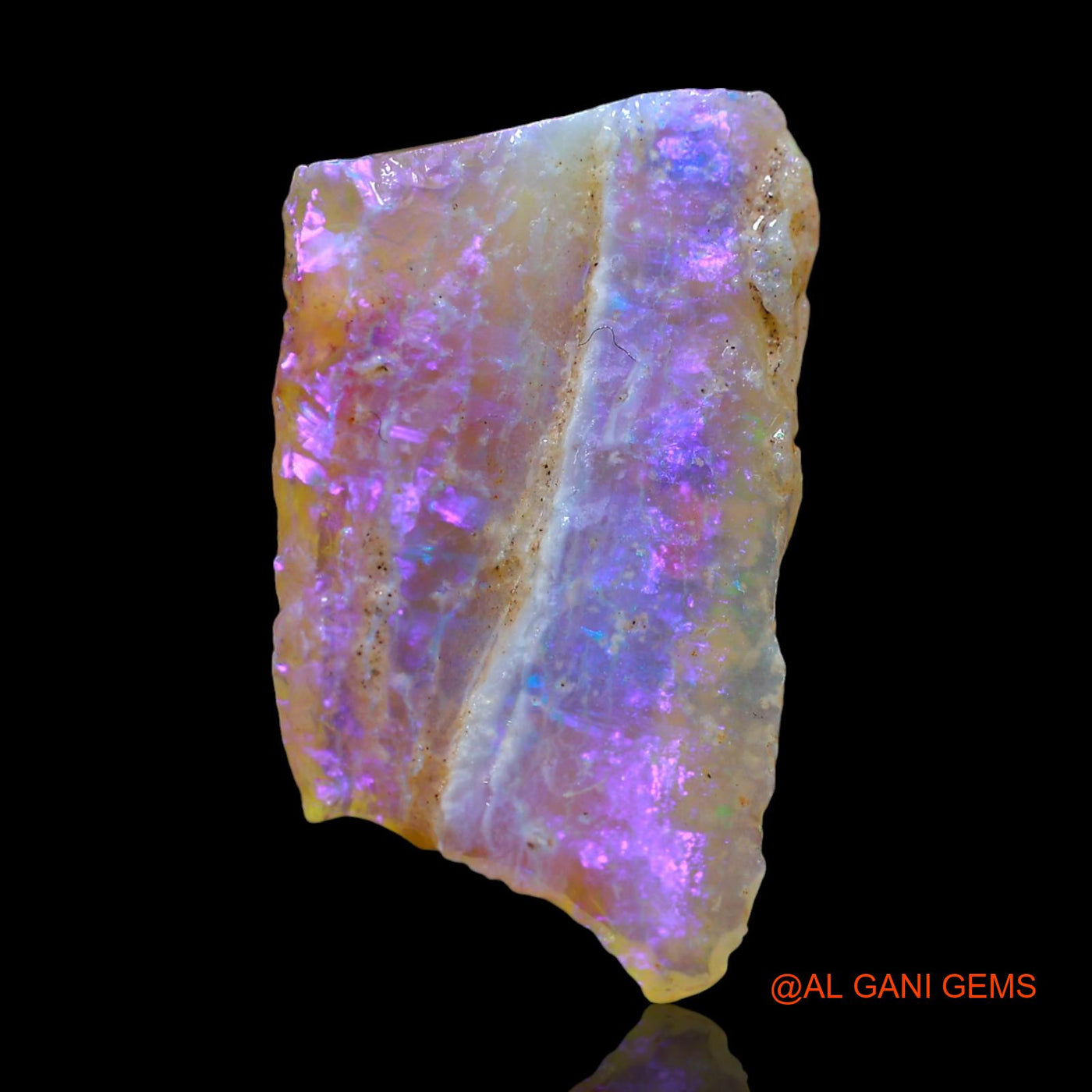 10.00 Cts Natural Australian Fire Opal Loose Gemstone Fancy Rough 27x15x4 mm RD-661