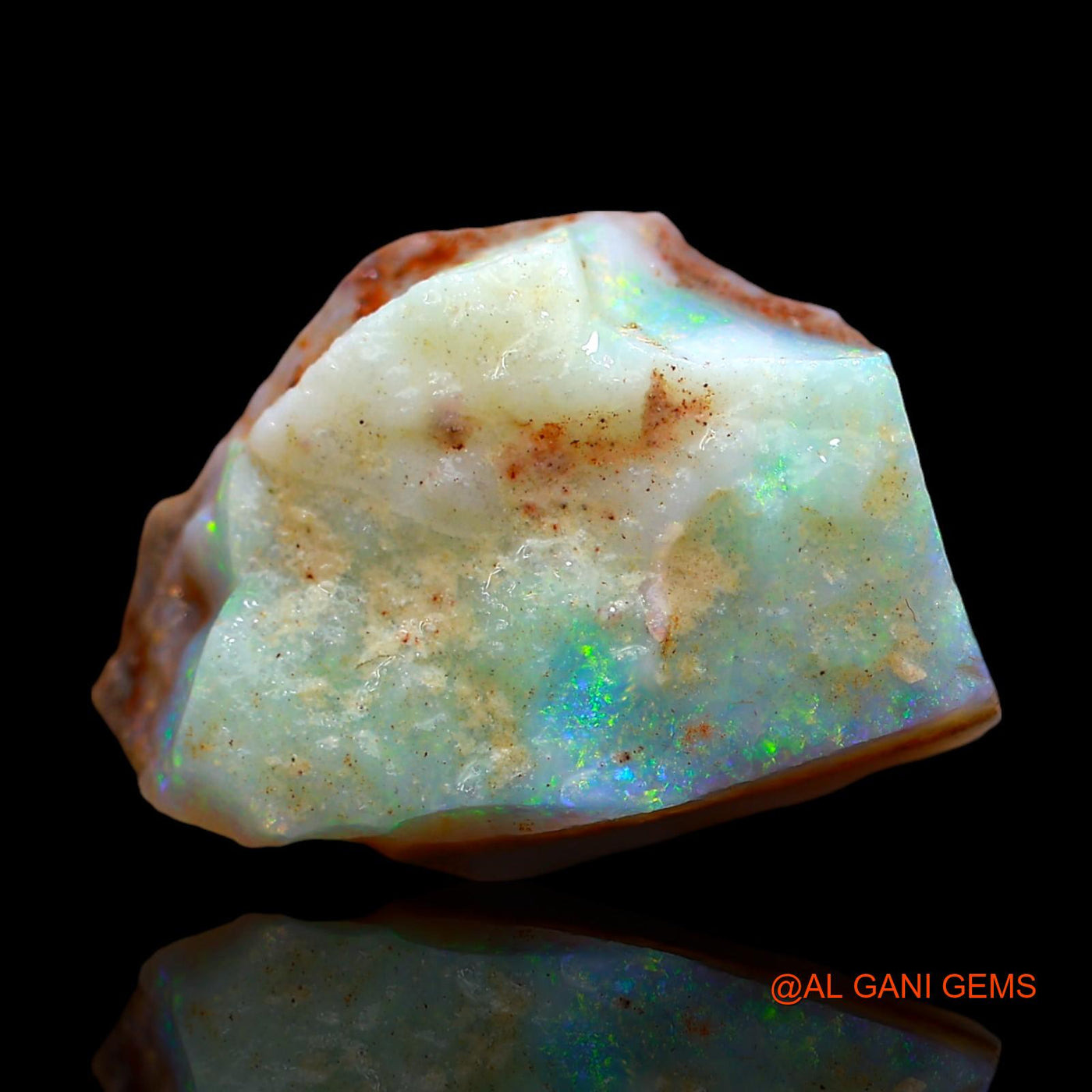 16.00 Cts Unheated Australian Fire Opal Loose Gemstone Fancy Rough Natural 23x17x8 mm RD-665