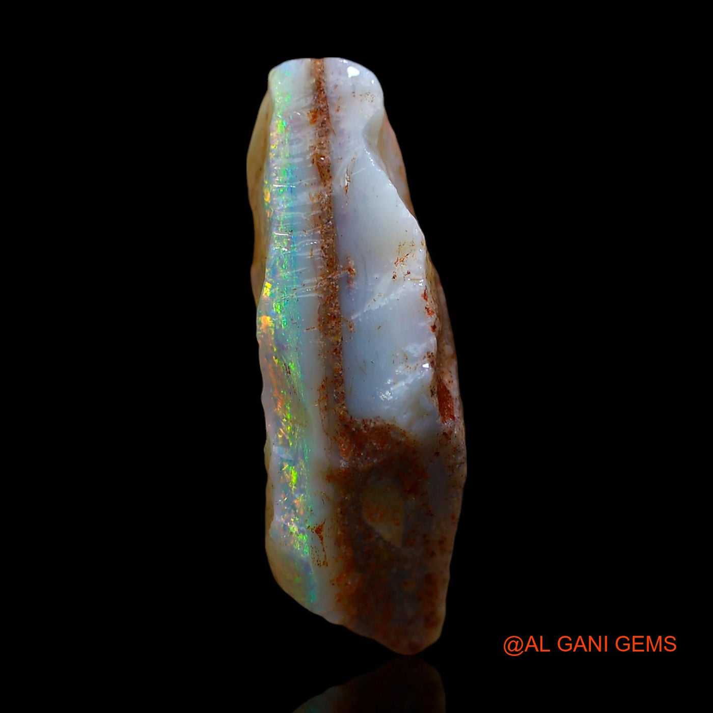 16.00 Cts Unheated Australian Fire Opal Loose Gemstone Fancy Rough Natural 23x17x8 mm RD-665