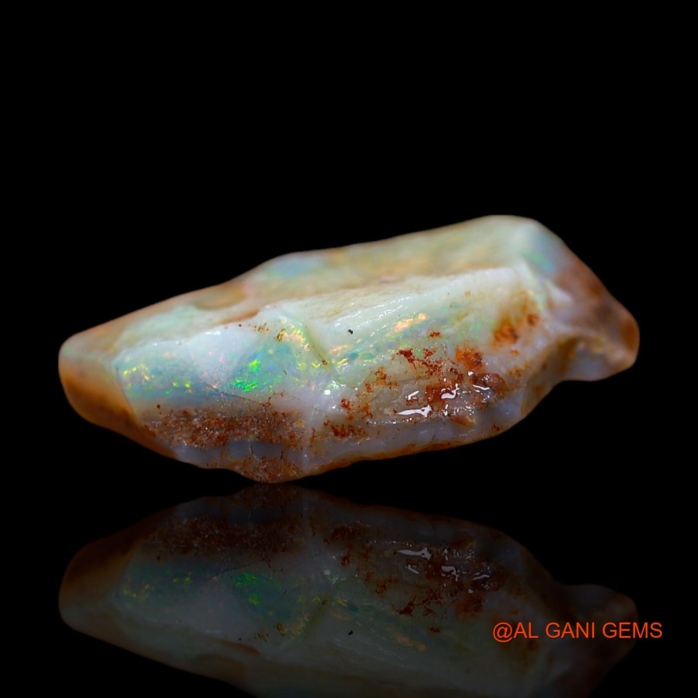 16.00 Cts Unheated Australian Fire Opal Loose Gemstone Fancy Rough Natural 23x17x8 mm RD-665