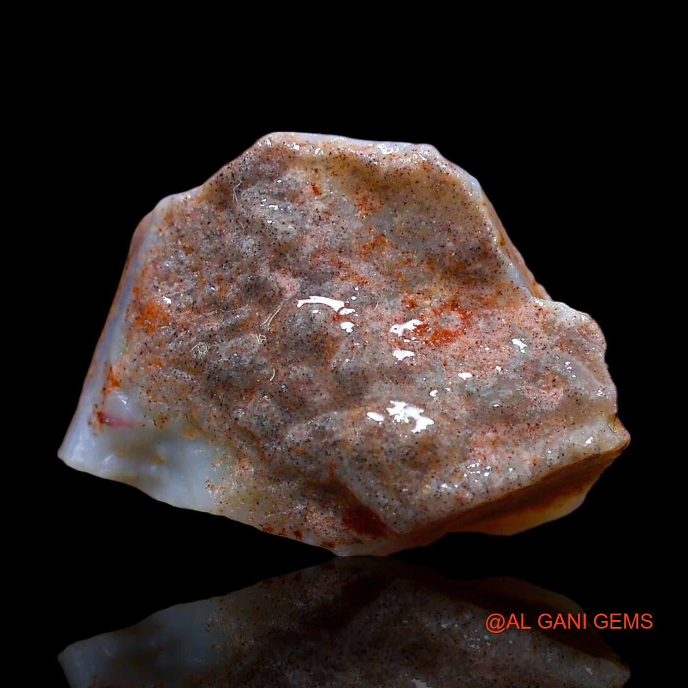 16.00 Cts Unheated Australian Fire Opal Loose Gemstone Fancy Rough Natural 23x17x8 mm RD-665