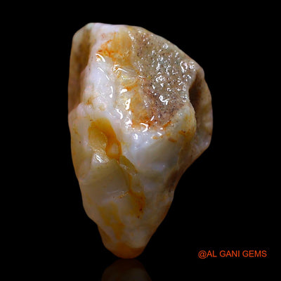17.00 Cts Natural Australian Fire Opal Fancy Rough Loose Gemstone For Jewelry 21x17x12 mm RD-666