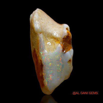 Natural Fire Opal Gemstone 20.00 Cts Loose Fancy Rough From Australia 23x17x11 mm RD-667