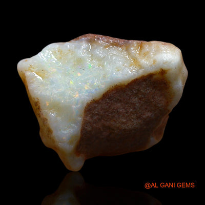 13.00 Cts Natural Australian Fire Opal Loose Gemstone Fancy Rough 21x16x8 mm RD-668