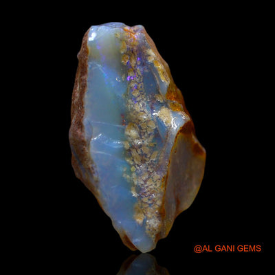 16.00 Cts Unheated Australian Fire Opal Loose Gemstone Fancy Rough Natural 20x19x11 mm RD-669