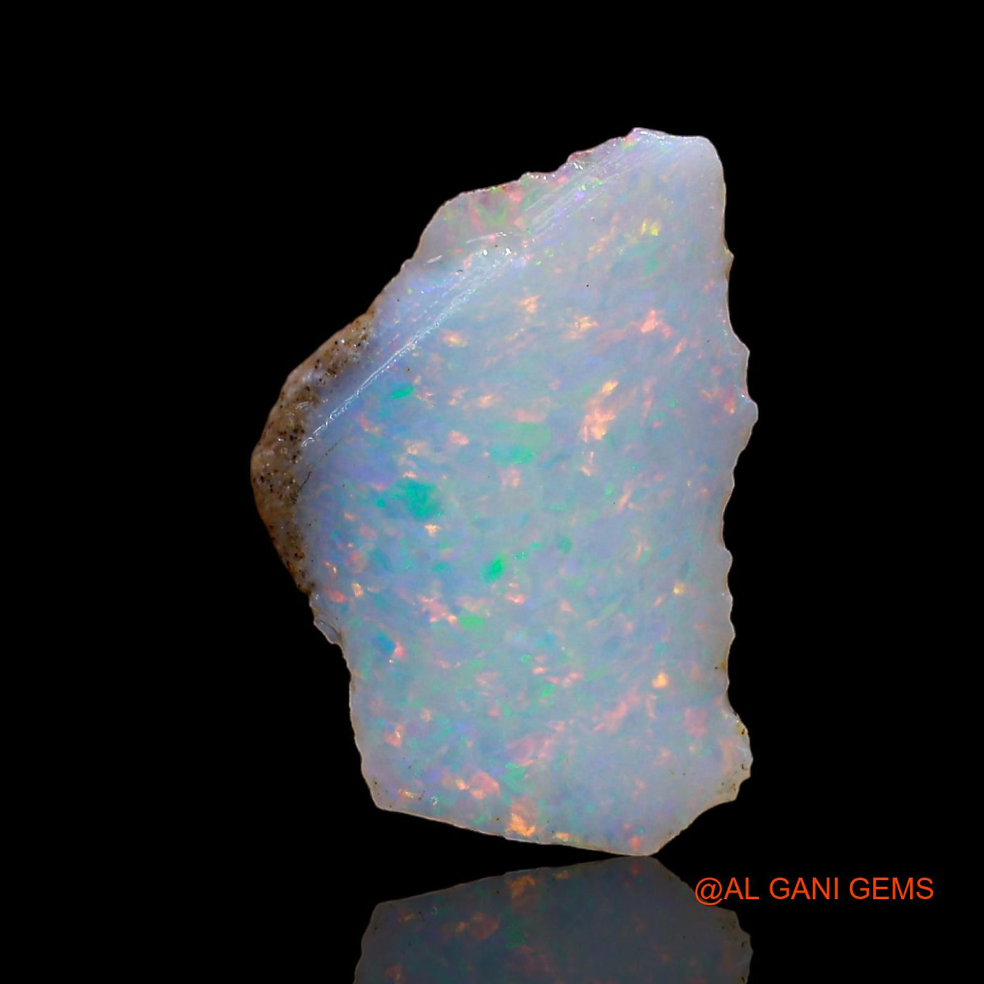 2.00 Cts Natural Australian Fire Opal Loose Gemstone Fancy Rough 14x11x5 mm RD-66