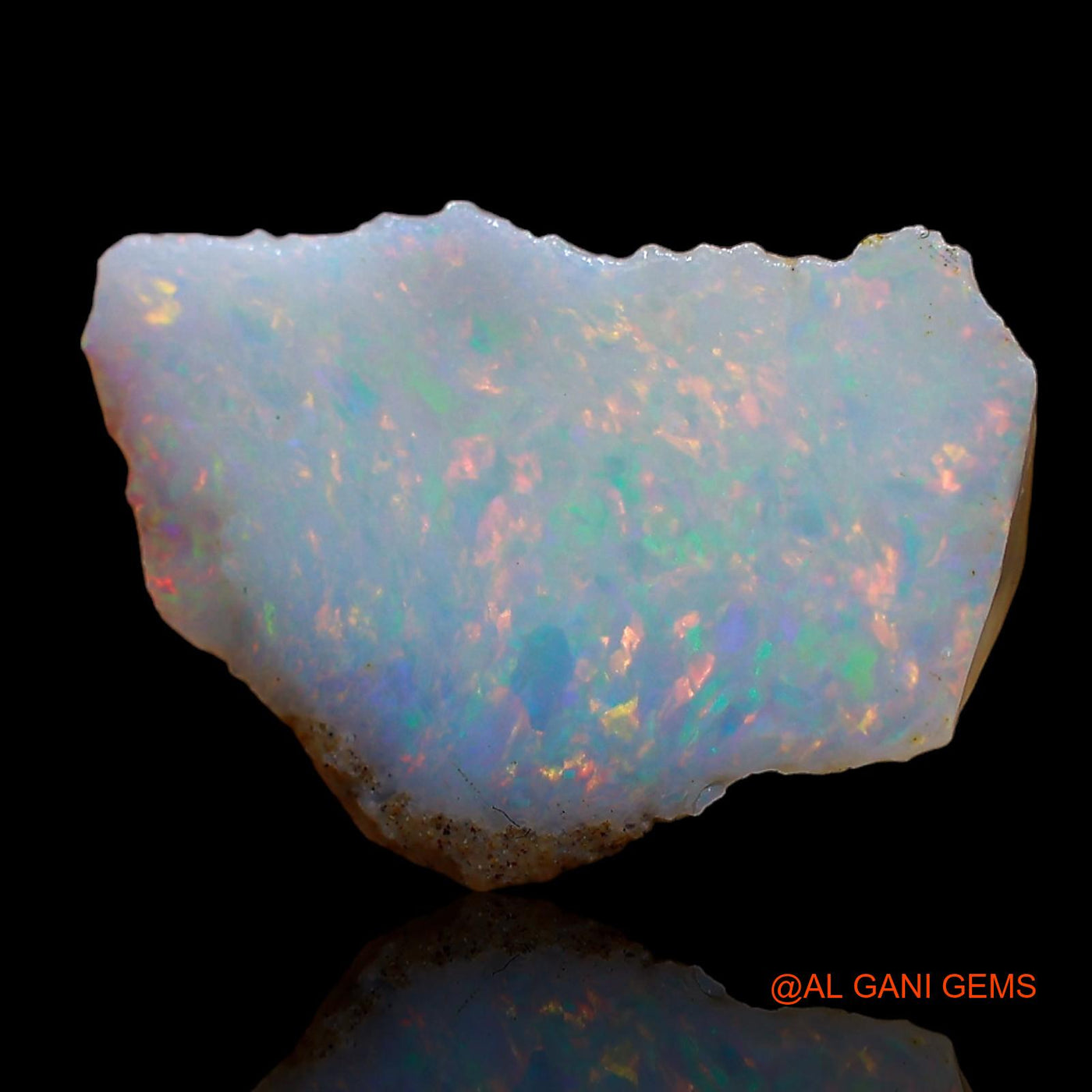 2.00 Cts Natural Australian Fire Opal Loose Gemstone Fancy Rough 14x11x5 mm RD-66