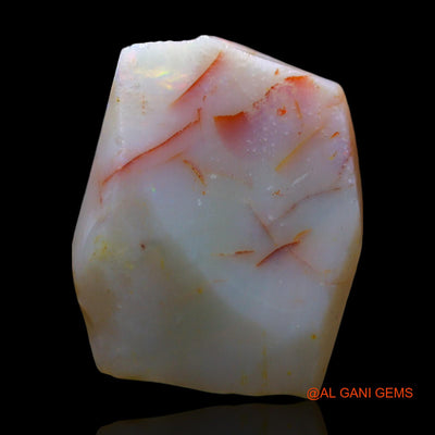 13.00 Cts Natural Australian Fire Opal Fancy Rough Loose Gemstone For Jewelry 22x17x5 mm RD-673