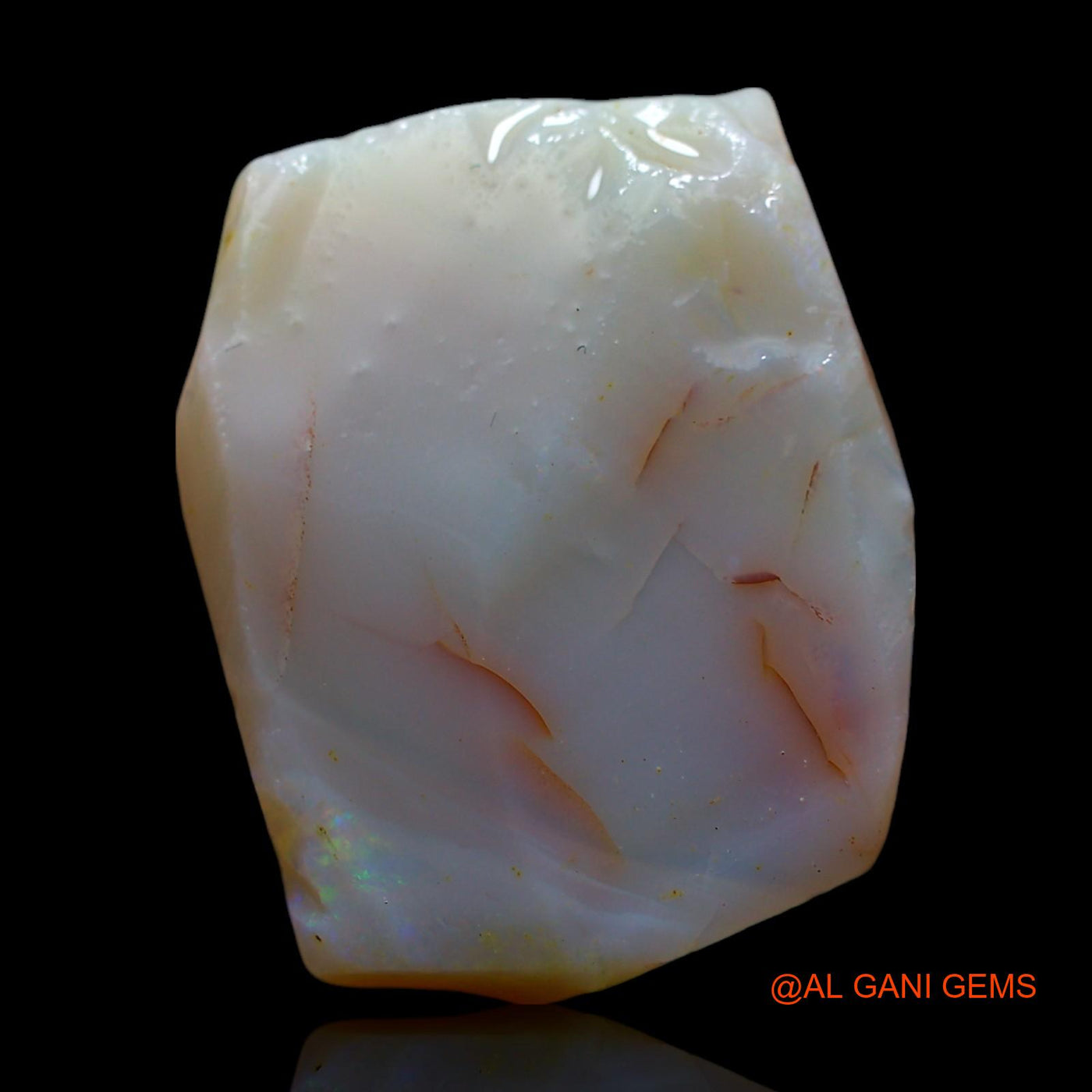 13.00 Cts Natural Australian Fire Opal Fancy Rough Loose Gemstone For Jewelry 22x17x5 mm RD-673